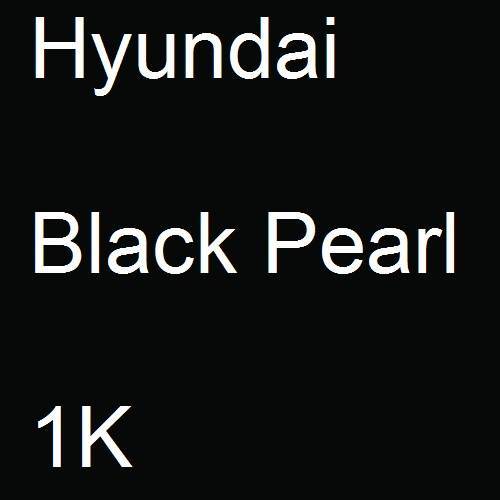 Hyundai, Black Pearl, 1K.